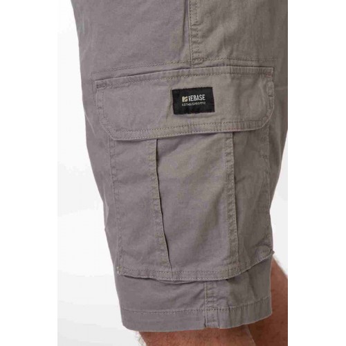 Βερμούδα Cargo Rebase 251-RMSHO-7001 Light Charcoal  Βερμούδα Cargo Rebase 251-RMSHO-7001 Light Charcoal
