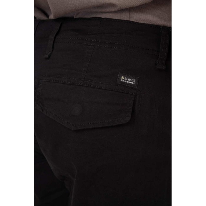 Βερμούδα Cargo Rebase 251-RMSHO-7001 Black Βερμούδες