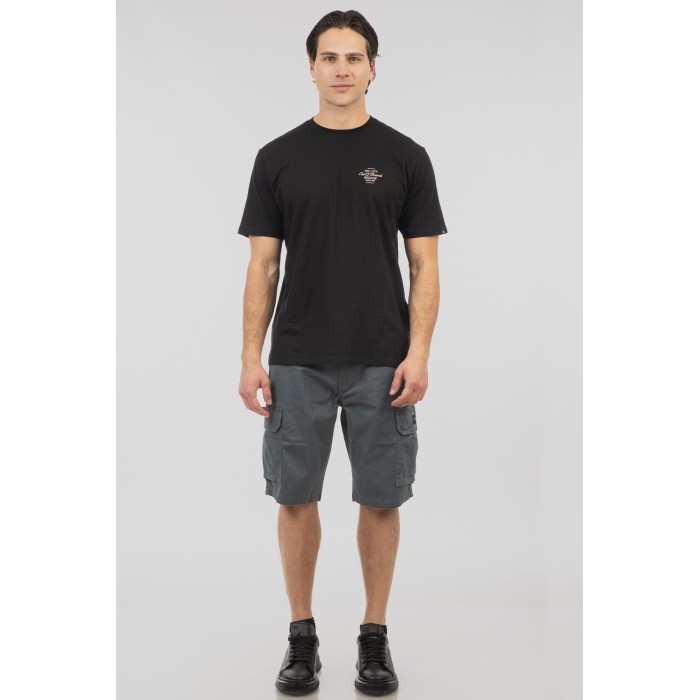Βερμούδα Cargo Rebase 251-RMSHO-7001 Smalt Blue Βερμούδες