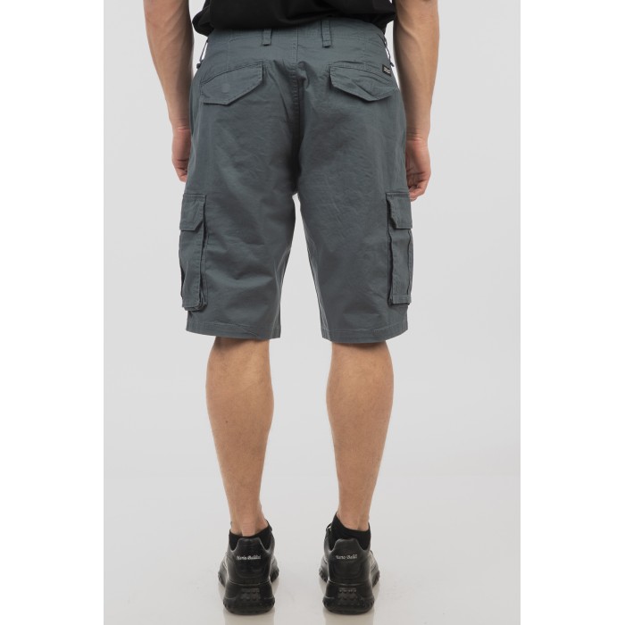 Βερμούδα Cargo Rebase 251-RMSHO-7001 Smalt Blue Βερμούδες