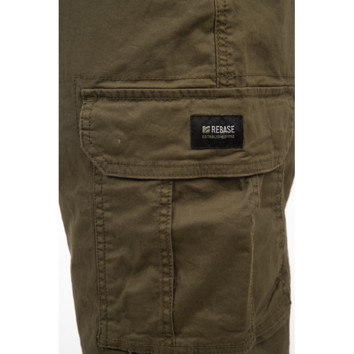 Βερμούδα Cargo Rebase 251-RMSHO-7001Khaki Βερμούδες