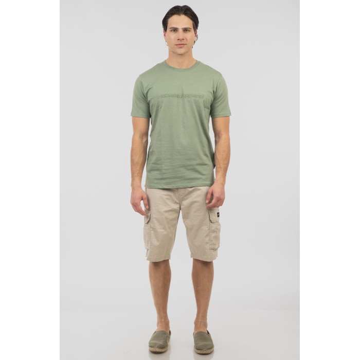 Βερμούδα Cargo Rebase 251-RMSHO-7001 Ice Grey Βερμούδες