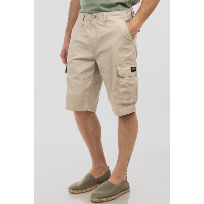 Βερμούδα Cargo Rebase 251-RMSHO-7001 Ice Grey Βερμούδες