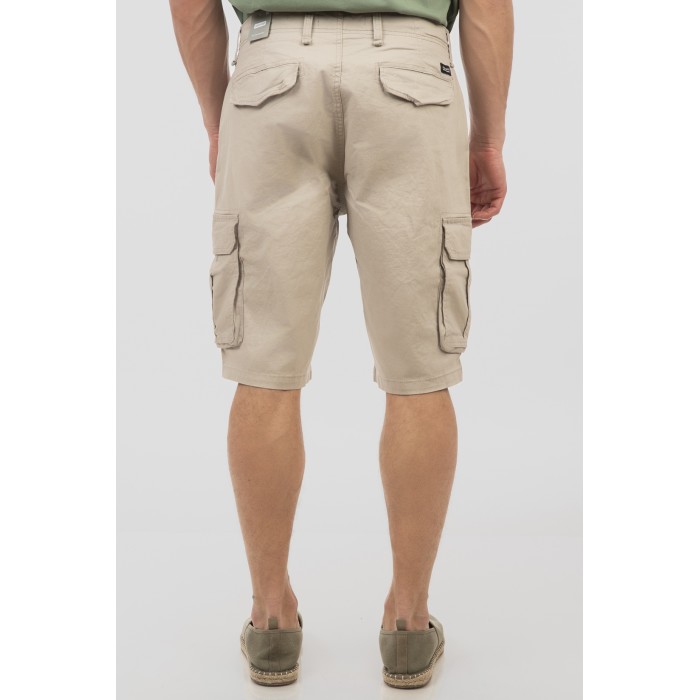 Βερμούδα Cargo Rebase 251-RMSHO-7001 Ice Grey Βερμούδες