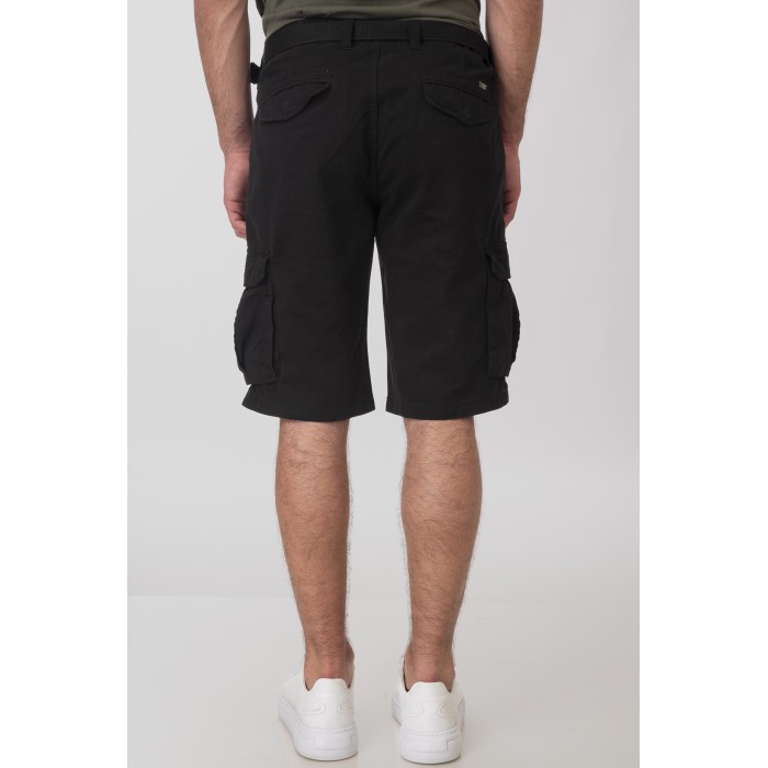 Βερμούδα Cargo Rebase 251-RMSHO-7011 Black Βερμούδες