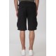 Βερμούδα Cargo Rebase 251-RMSHO-7011 Black Βερμούδες