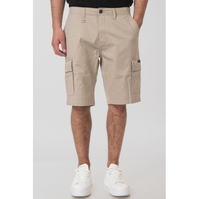 Βερμούδα Cargo Rebase 251-RMSHO-7026 Light Ash Βερμούδες
