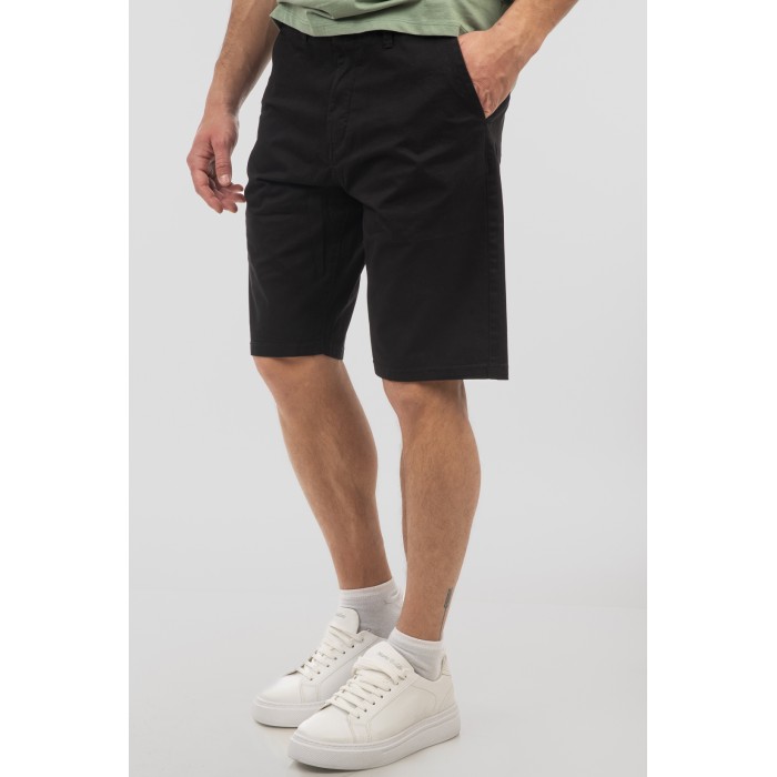 Βερμούδα Chinos Rebase 251-RMSHO-7002 Black Βερμούδες
