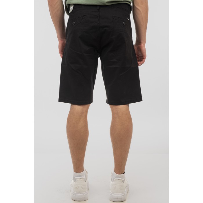 Βερμούδα Chinos Rebase 251-RMSHO-7002 Black Βερμούδες
