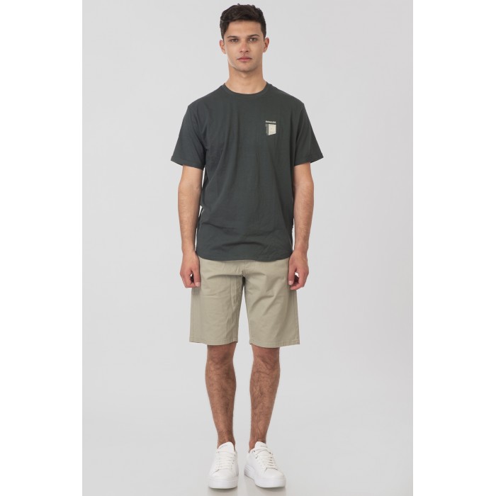 Βερμούδα Chinos Rebase 251-RMSHO-7002 Pale Green Βερμούδες