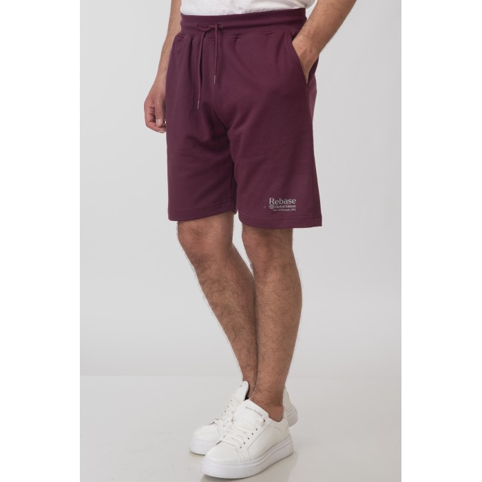 Βερμούδα Rebase 251-RMS-6011 Raspberry Βερμούδες