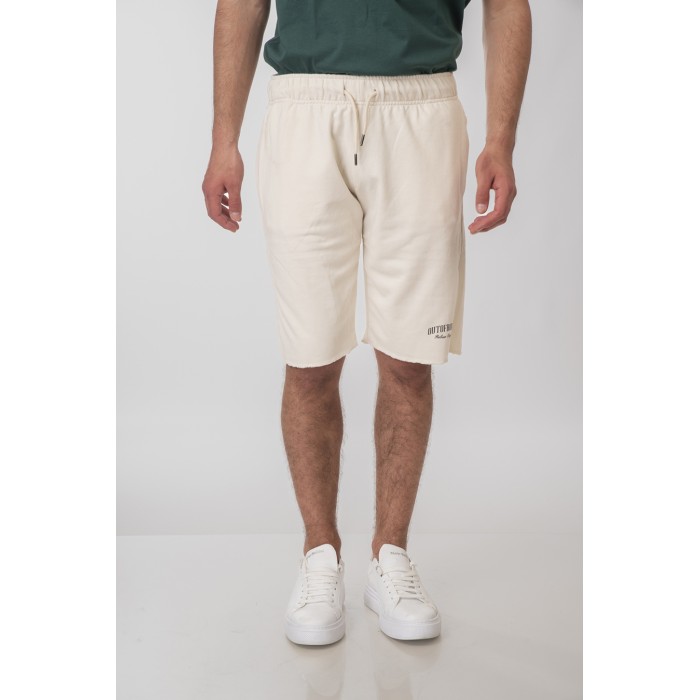 Βερμούδα Rebase 251-RMS-6012 Off White Βερμούδες