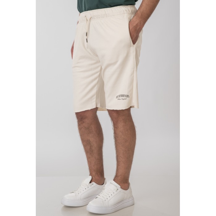 Βερμούδα Rebase 251-RMS-6012 Off White Βερμούδες