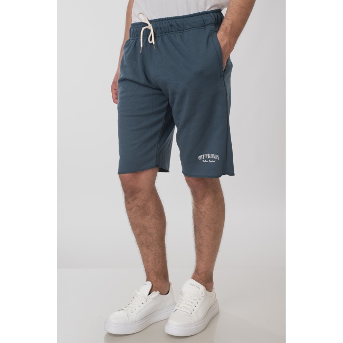 Βερμούδα Rebase 251-RMS-6012 Deep Teal  Βερμούδες