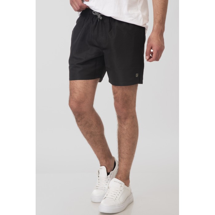 Μαγιό Rebase 251-RMΤS-8006 Black Βερμούδες