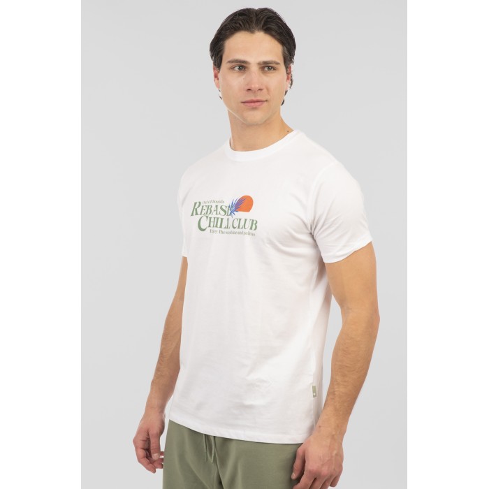Μπλούζα Rebase 251-RTS-9008 White T-Shirt
