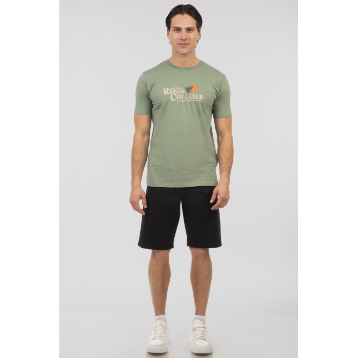 Μπλούζα Rebase 251-RTS-9008 Hedge Green T-Shirt