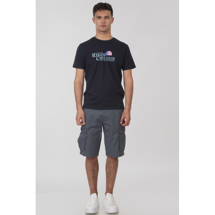 Μπλούζα Rebase 251-RTS-9008 Navy T-Shirt