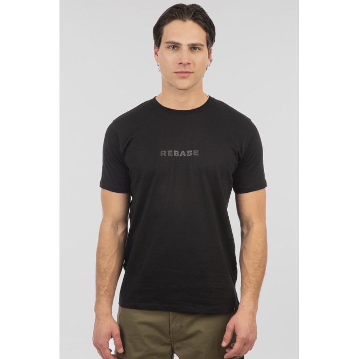 Μπλούζα Rebase 251-RTS-9039 Black T-Shirt