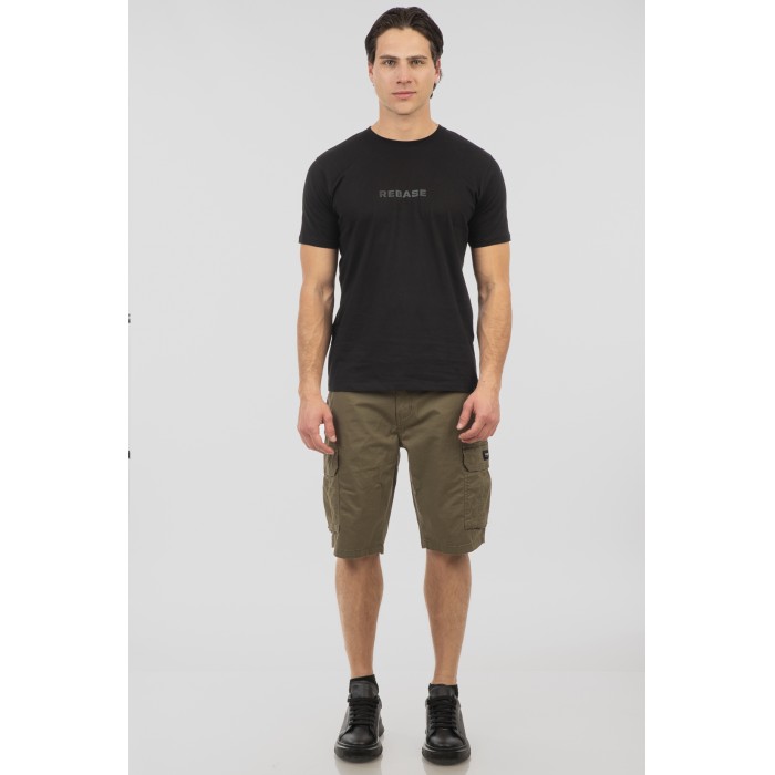 Μπλούζα Rebase 251-RTS-9039 Black T-Shirt