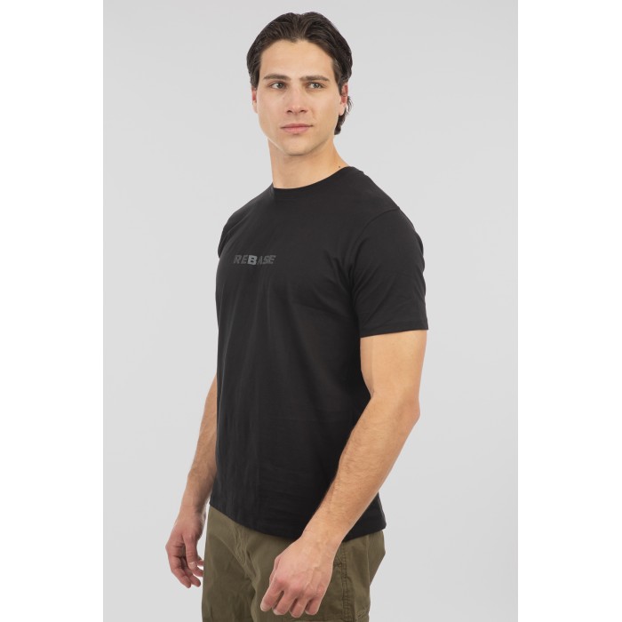 Μπλούζα Rebase 251-RTS-9039 Black T-Shirt