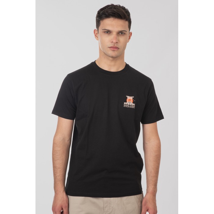 Μπλούζα Rebase 251-RTS-9020 Black T-Shirt