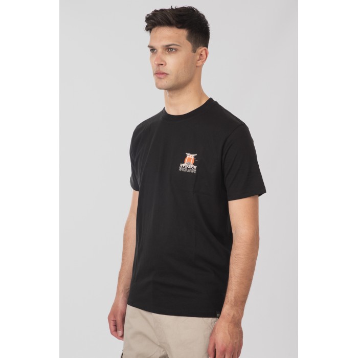 Μπλούζα Rebase 251-RTS-9020 Black T-Shirt