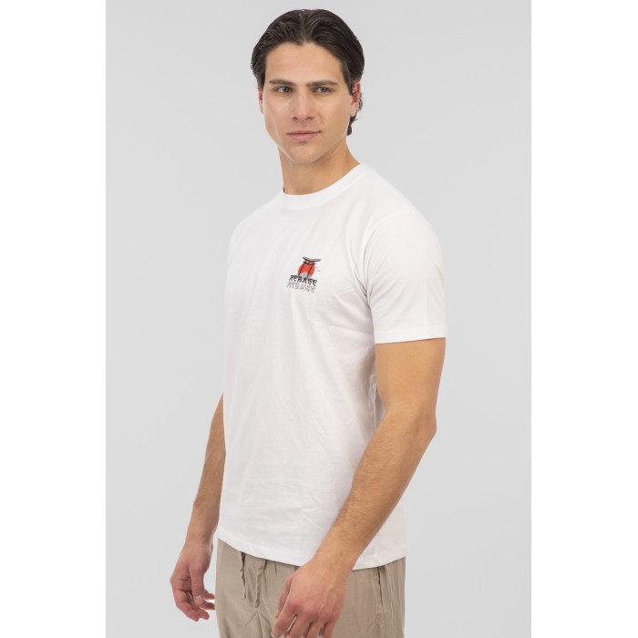 Μπλούζα Rebase 251-RTS-9020 White T-Shirt