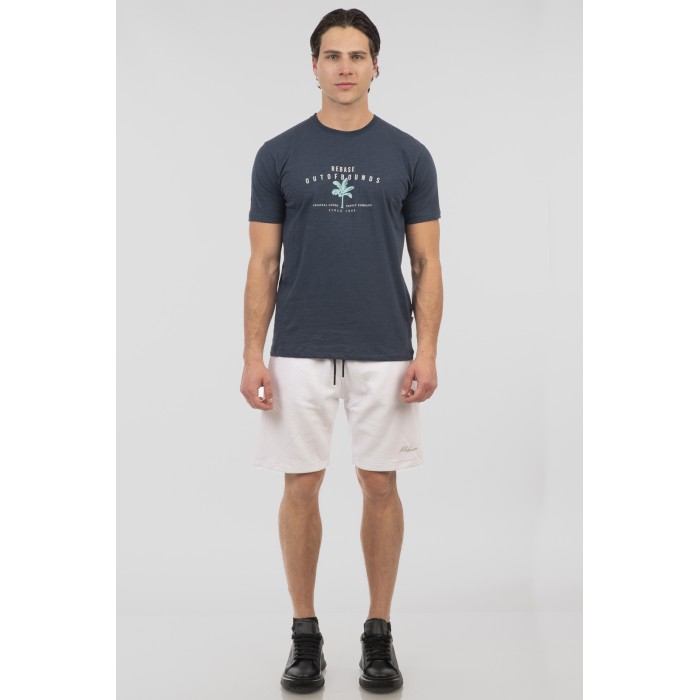 Μπλούζα Rebase 251-RTS-9028 Midnight Blue T-Shirt