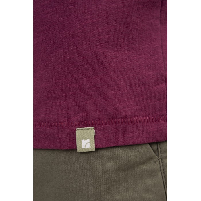 Μπλούζα Rebase 251-RTS-9029 Aubergine T-Shirt