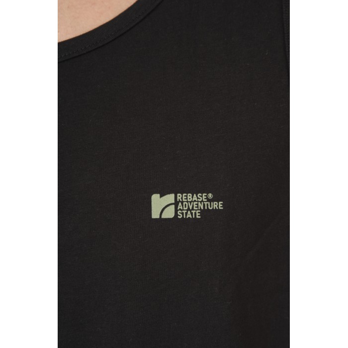 Αμάνικη μπλούζα Rebase 251.RTSL 9023 Black T-Shirt