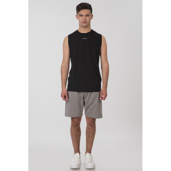 Αμάνικη μπλούζα Rebase 251.RTSL 9043 Black T-Shirt