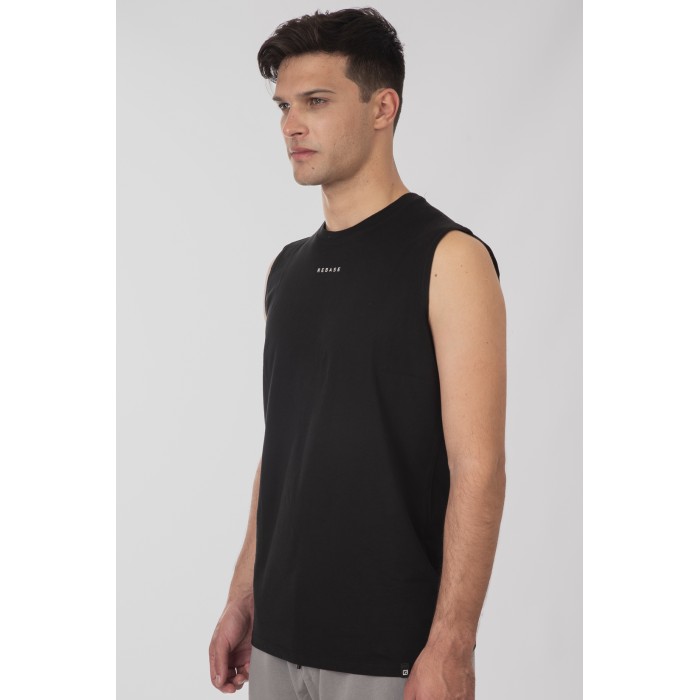 Αμάνικη μπλούζα Rebase 251.RTSL 9043 Black T-Shirt