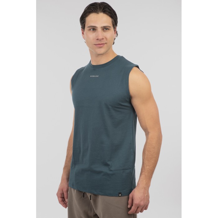 Αμάνικη μπλούζα Rebase 251.RTSL 9043 Deep Teal T-Shirt
