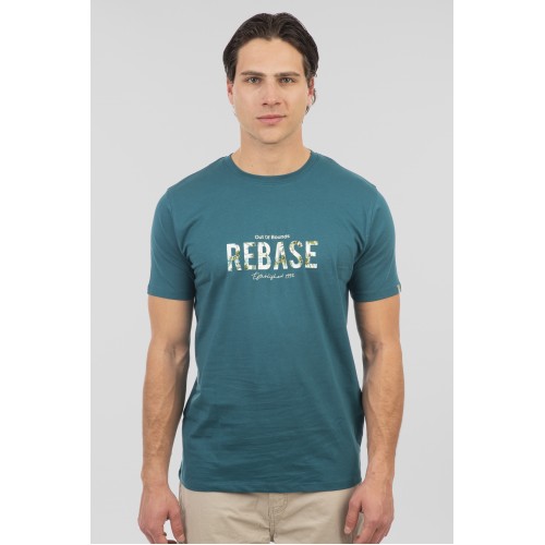 Μπλούζα Rebase 251-RTS-9010 Turquoise Blue