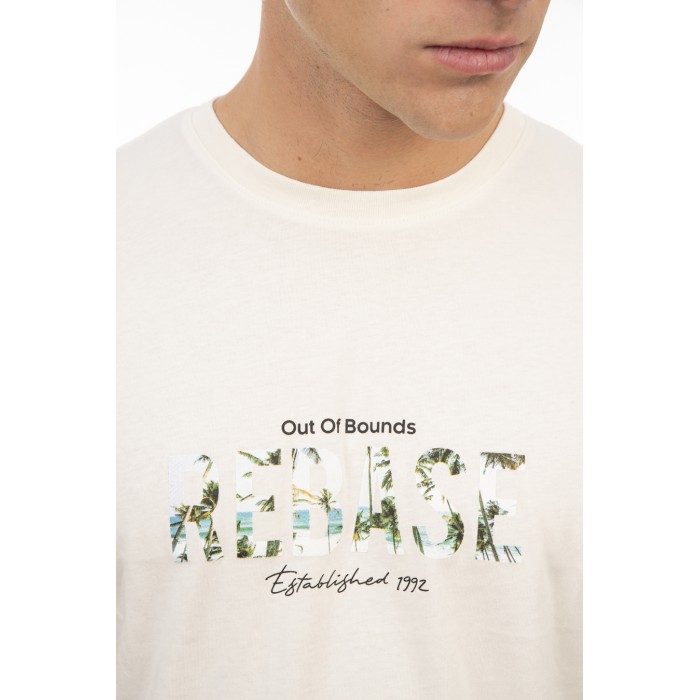 Μπλούζα Rebase 251-RTS-9010 Off White T-Shirt