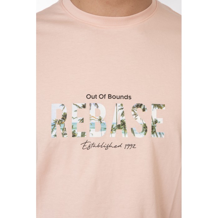 Μπλούζα Rebase 251-RTS-9010 Dusk Pink T-Shirt