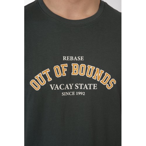 Μπλούζα Rebase 251-RTS-9011 Forest Green