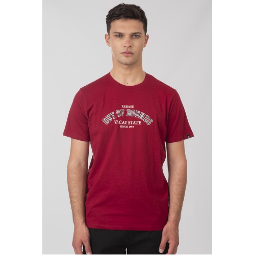 Μπλούζα Rebase 251-RTS-9011 Deep Red Μπλούζα Rebase 251-RTS-9011 Deep Red