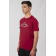 Μπλούζα Rebase 251-RTS-9011 Deep Red T-Shirt