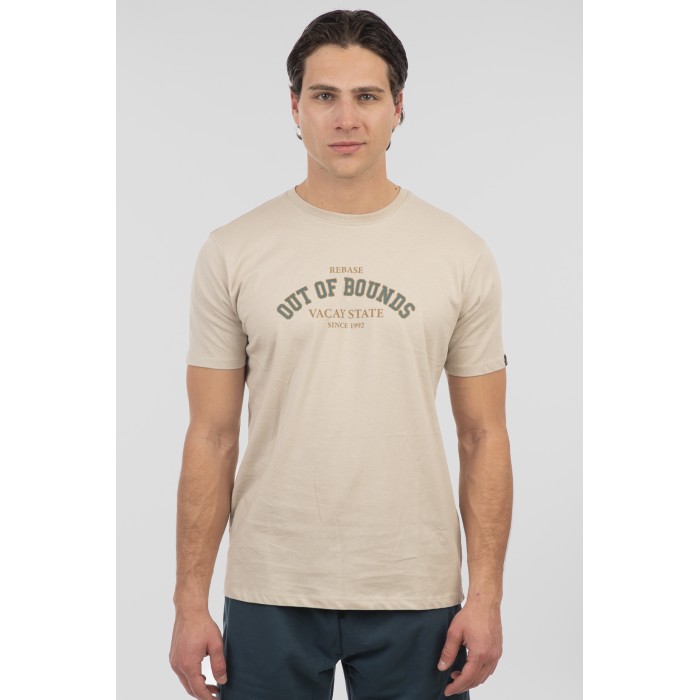 Μπλούζα Rebase 251-RTS-9011 Ice Grey T-Shirt