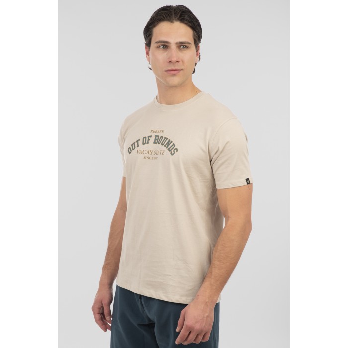 Μπλούζα Rebase 251-RTS-9011 Ice Grey T-Shirt