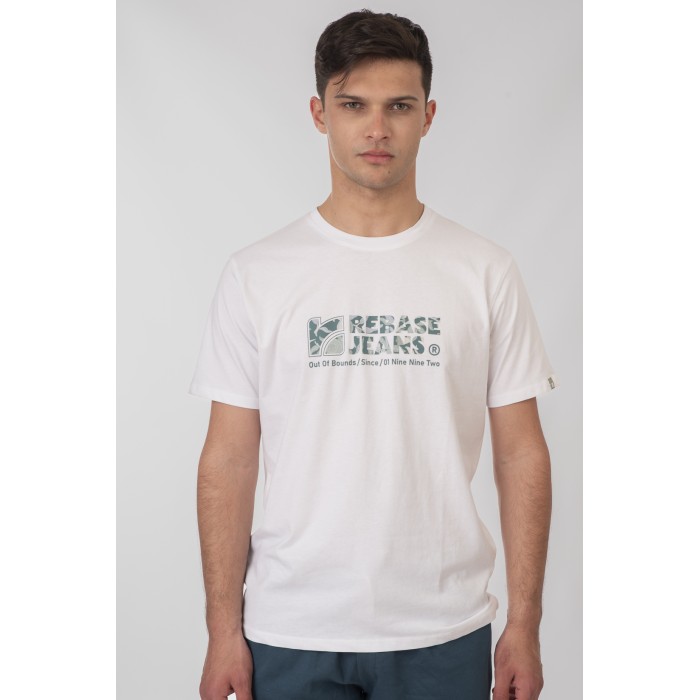 Μπλούζα Rebase 251-RTS-9013 White T-Shirt