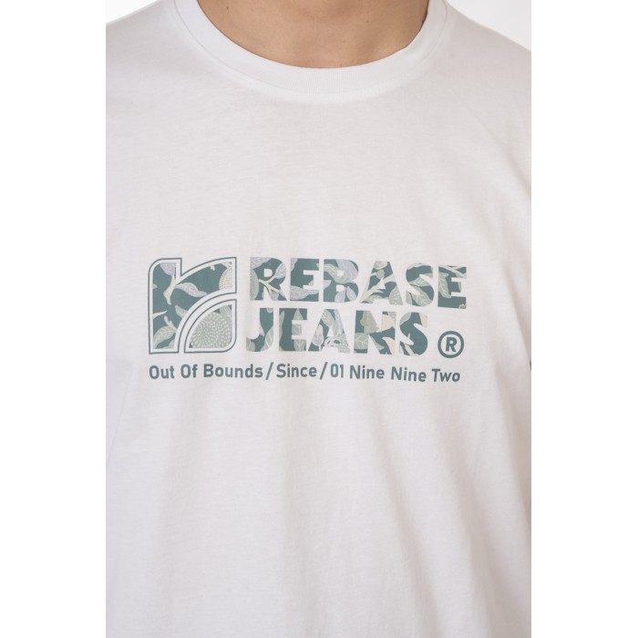 Μπλούζα Rebase 251-RTS-9013 White T-Shirt