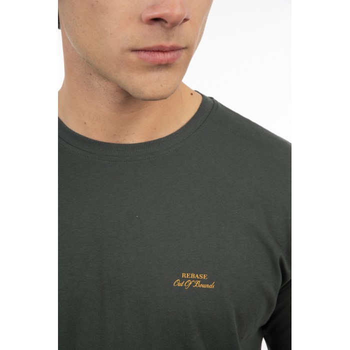 Μπλούζα Rebase 251-RTS-9014 Forest Green T-Shirt