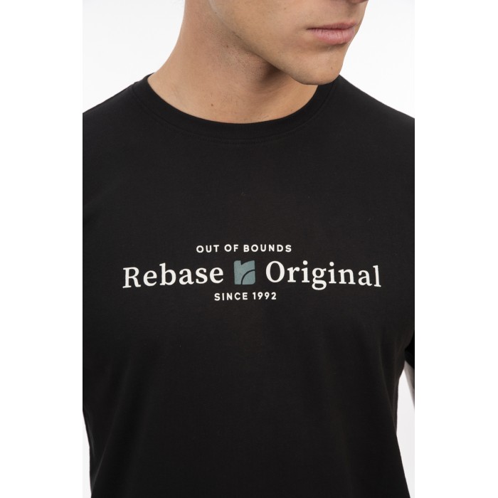 Μπλούζα Rebase 251-RTS-9015 Black T-Shirt