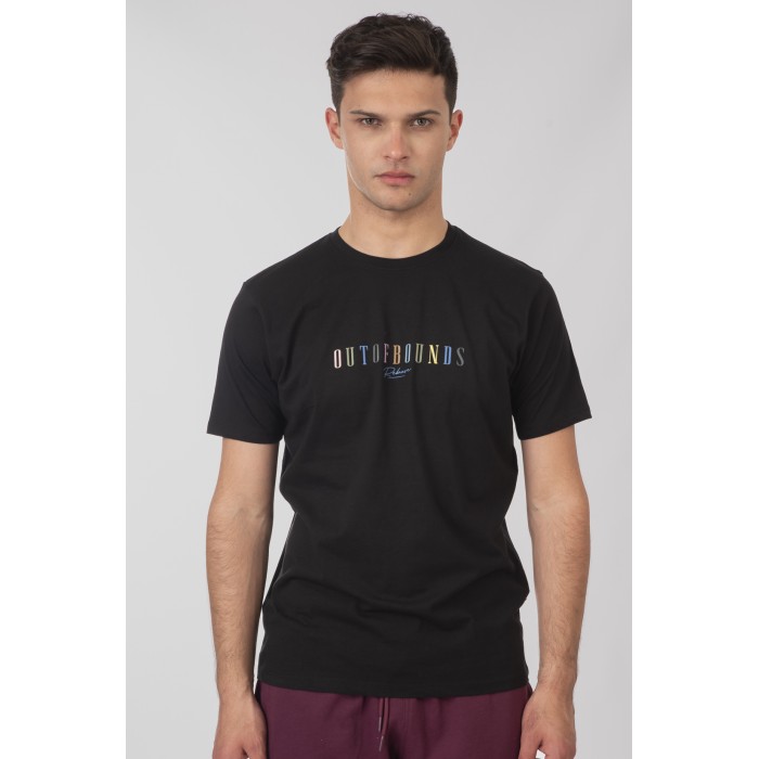 Μπλούζα Rebase 251-RTS-9017 Black T-Shirt