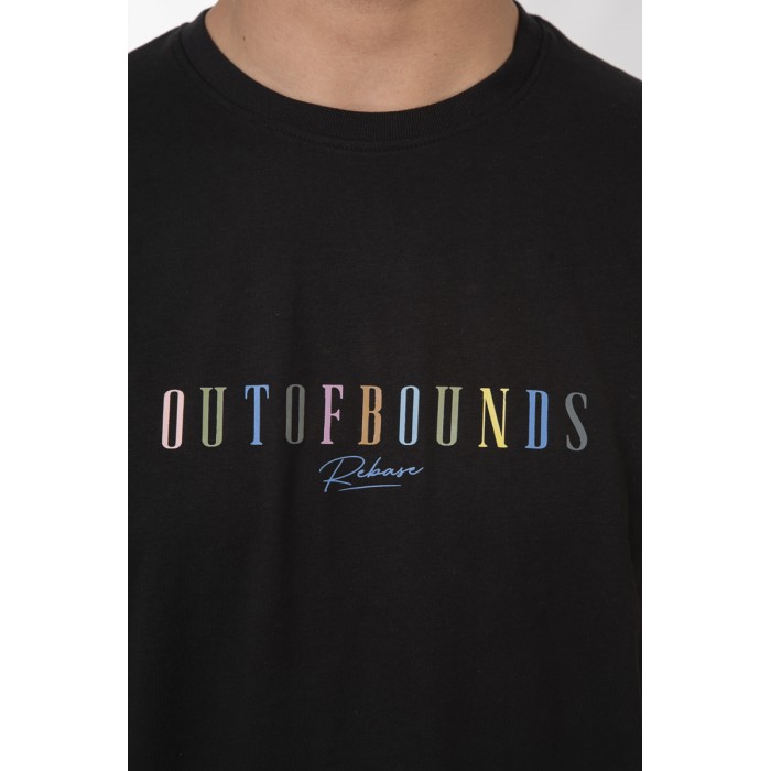 Μπλούζα Rebase 251-RTS-9017 Black T-Shirt