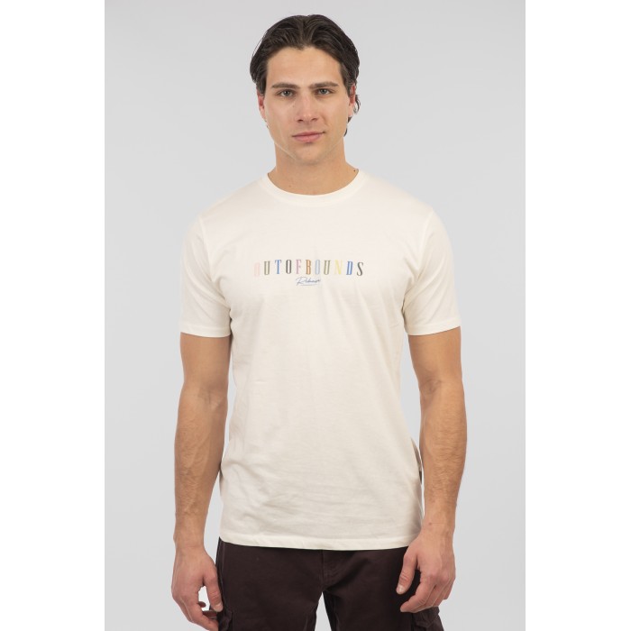 Μπλούζα Rebase 251-RTS-9017 Off White T-Shirt