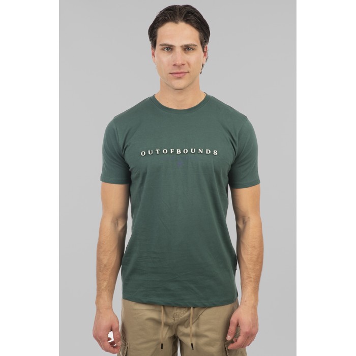 Μπλούζα Rebase 251-RTS-9019 Green T-Shirt